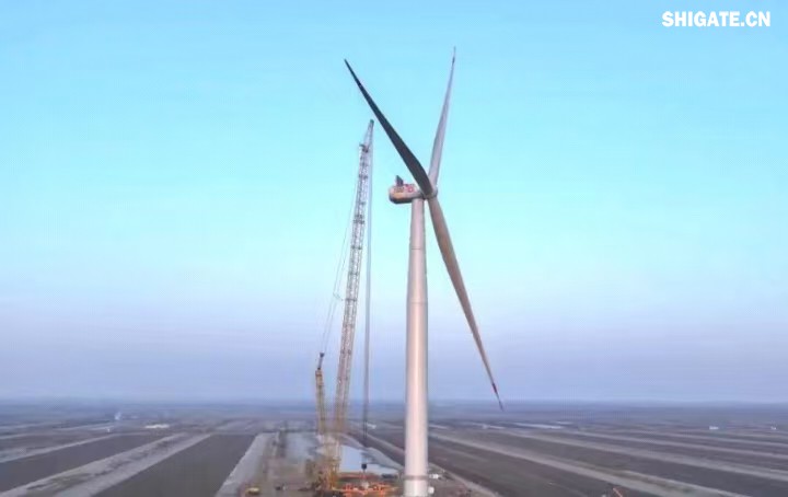 1月11日，全球最大功率等級的漂浮式風(fēng)電機(jī)組——中國中車“啟航號”在山東東營風(fēng)電裝備測試認(rèn)證創(chuàng)新基地吊裝成功，標(biāo)志著我國在海上超大型風(fēng)機(jī)的探索邁出重要一步。該項目風(fēng)電機(jī)組的配套塔筒是全球直徑最大、重量最重的塔筒型號，所用鋼板由河鋼集團(tuán)舞鋼公司獨家提供。  微信圖片_20250220083217.jpg  舞鋼公司深入貫徹集團(tuán)要求，以客戶需求為導(dǎo)向，大力開展技術(shù)營銷，不斷優(yōu)化營銷方案，通過提供“一攬子”解決方案，滿足高端客戶對高品質(zhì)產(chǎn)品和未來發(fā)展的需求，加速由生產(chǎn)型向“制造+服務(wù)”型企業(yè)轉(zhuǎn)變。該項目對產(chǎn)品抗沖擊性能及表面質(zhì)量有著極為嚴(yán)苛的要求，且交貨期較短，生產(chǎn)難度相當(dāng)大。為確保合同順利交付，舞鋼公司產(chǎn)線各單位協(xié)同聯(lián)動，強(qiáng)化工藝和生產(chǎn)過程控制，攻克了高強(qiáng)度與高延伸率匹配、低溫沖擊韌性匹配等一系列技術(shù)難題，確保了產(chǎn)品各項指標(biāo)全部滿足客戶要求，并按期交付客戶。  微信圖片_20250220083224.jpg  “啟航號”20MW漂浮式海上風(fēng)電塔筒是專門為20MW及以上海上漂浮式風(fēng)機(jī)提供系統(tǒng)解決方案而設(shè)計的，是全球最大功率漂浮式風(fēng)電機(jī)組的配套塔筒，總高度為141.15米，最大直徑12米，重量達(dá)到了1576噸。